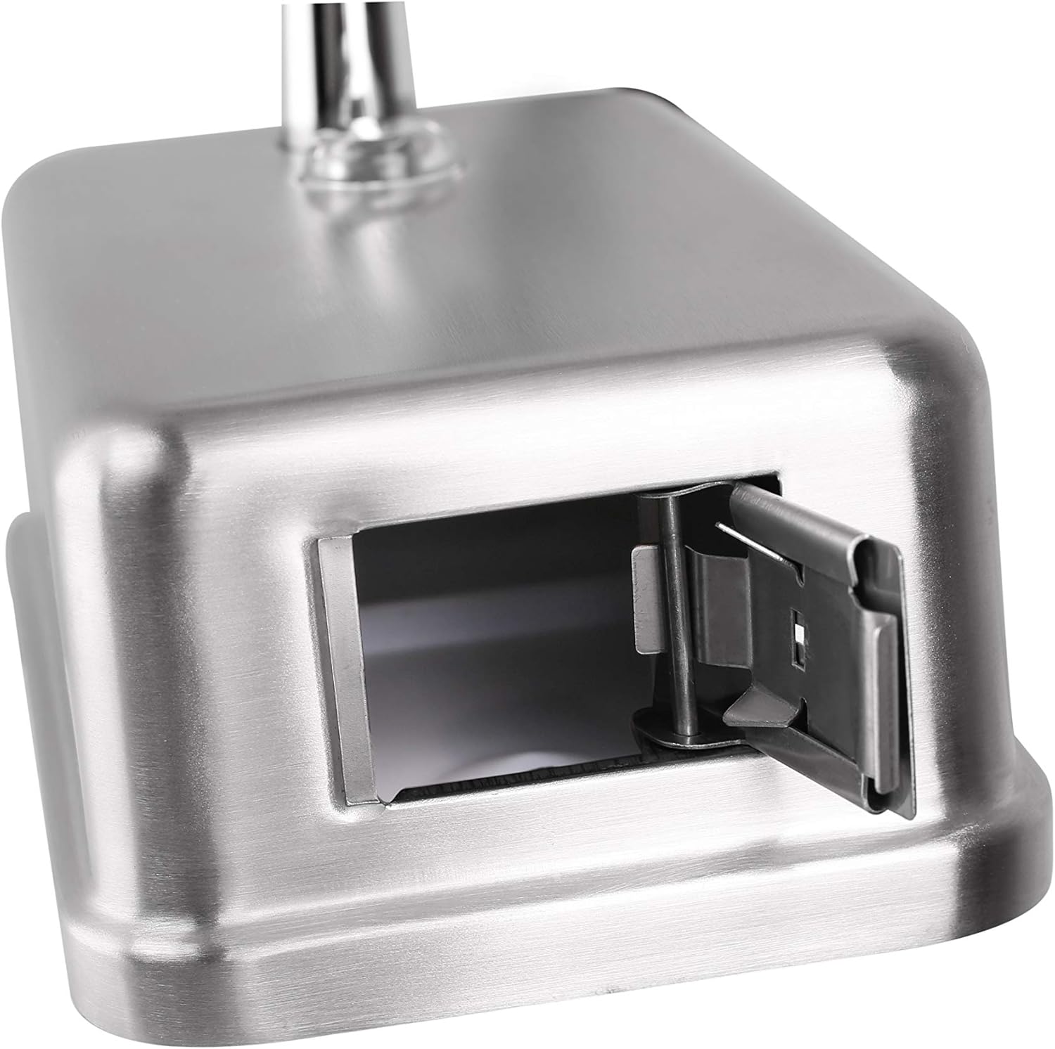 Commercial Soap Dispenser Wall Mount - Stainless Steel Wall Mounted Soap Dispenser for Bathroom - New Superior Design with Premium Anti-Leak Pump and Corrosion-Proof Lining - 37oz (1100ml) by EnBath - Image 9